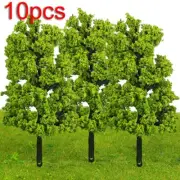 Perfect for Scene Layout and Architectural Scenery 10 Model Trees Green Color