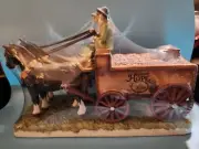 Mount Hope Collector’s Society 1982 Grape Cart and Horses Wine Decanter