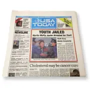NEW USA Today Back To The Future II Newspaper 10/22/2015 Youth Jailed Complete