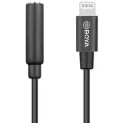 BY-K3 3.5mm TRRS Female to Lightning Adapter Cable (2.4")