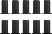 Cable Routing Kit Silicone Cable Feed Through Bushings Wall Grommet Series Kit (Black)