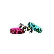 Silicone Colourful Stained Ring