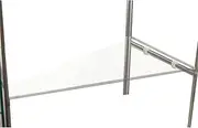 [PIAOLGYI] Replacement Shelf for IKEA Detolf, Acrylic Corner Shelves Extra Shelves Accessories Compatible with IKEA Detolf Glass Cabinet,9" x 15" x 1/3" Thick (8mm)
