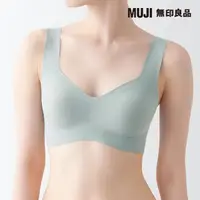 在飛比找momo購物網優惠-【MUJI 無印良品】女莫代爾無痕背心式胸罩(共6色)