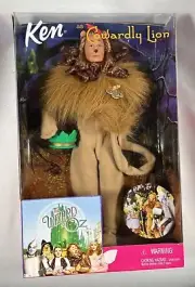 1999 BARBIE DOLL COLLECTOR WIZARD OF OZ KEN AS COWARDLY LION #25816