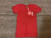 Girls OUCH red Dress BNWT size 5