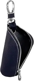 Anneome Multi Functional Key Organizer Bag Soft Key Case with Tone Buckle Coins USB Drives Versatile Storage