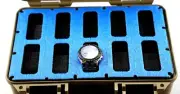 Revised 2024 10 watch Collectors Blue Topper foam insert for your Nanuk 909 Case