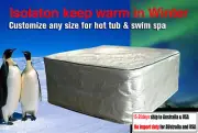 Customize spa cover bag and hot tub cap and any size and shape,keep warm prevent