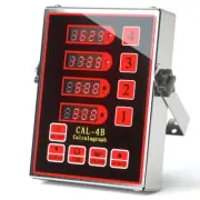 Commercial Kitchen Timer, 4-Channel Digital Timer for Cooking, Loud Alarm Volume