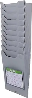 NUOBESTY Garage Organizers Cards Holder Material Document Holder Storage Rack Office