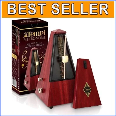 Durable Mechanical Metronome - Timeless Design for Piano, Guitar, Violin Players