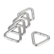 Triangle Ring Buckle, 0.79"(20mm) Inner Width for Hardware Strap Craft DIY 30pcs
