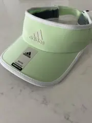 Adidas Reflective Aeroready Superlite 2 Visor Semi Green Spark Adjustable NWT