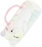 [BESTYASH] Bear Glasses Case for Boys and Girls Plush Red Eyeglass Holder Children's Eyeglass Container Handbag