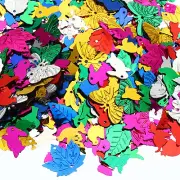 30Gram Sequins for Crafts, 1Pack Colored Sequin and Spangles, Animal
