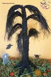POTTERY BARN LIT CREEPY WEEPING WILLOW (LARGE) -NIB- PERFECT FOR TWIG OR TREAT!