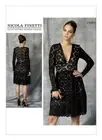 Vogue Sewing Pattern 1471 Misses 6-14 Dress, Plunging V Neckline and Hem Ruffle