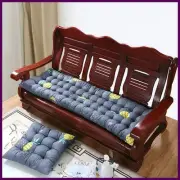 3 seat Thick Bench Seat Cushion For Indoor Backrest Chair Seat Pad Sofa