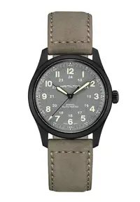 在飛比找ZALORA購物網優惠-HAMILTON KHAKI FIELD 自動上鍊男士腕錶 