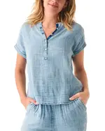 Faherty Desmond Gauze Top