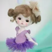 1/8 BJD Doll SD Baby Girl MIni Meng Face Make up+Eyes Cute Resin Figure Gift Toy