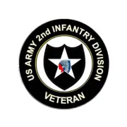 US Army 2nd Infantry Division Indianhead Golf Ball Marker Gift + HAT CLIP