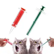 Cat Pill Feeder Pet Piller Popper Dog Syringe Dispenser Puppy Medicine Feeder