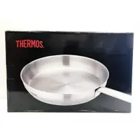 在飛比找蝦皮購物優惠-THERMOS膳魔師28CM不銹鋼鍋單柄平底鍋