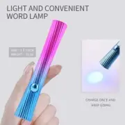 Mini Nail Lamp UV LED Light Portable Nail Polish Gel Dryer Curing Lamp Handheld
