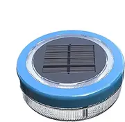 Solar Pool Lights, IP68 Waterproof Underwater Pool Lights Without Batteries Solar Powered, Waterproof Led Solar Pool Lights with Auto and Auto Off for Inground Aboveground Pool