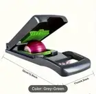 1 Set, 13in1, Vegetable Chopper, Multifunctional Fruit Slicer, Manual Food Grate
