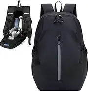 Helmet Backpack for Motorcycle, Waterproof Motorcycle Backpack, Travel Daypack, Sports Bag for Commuting, Biking, and Daily Use