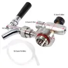 Beer Faucet 2L/3.6L/4L Mini Keg Beer Growler Stainless Beer Spear Faucet Tap New