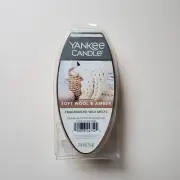 Yankee Candle Soft Wool & Amber Fragranced Wax Melts 6 in Pack Cubes #1724349