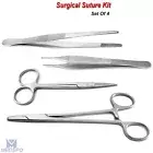 Surgical Needle Holder Forceps Mayo Hegar Adson Tweezers Scissors Suture kit CE