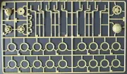 Academy 1/35 Scale King Tiger Last Production - Parts Tree F from Kit No. 13229