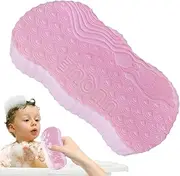 Baby Bath Sponge - Double Side Baby Bath Brush | Gentle Bathtub Foam, Baby Shower Brush Kids, Bath Scrubber