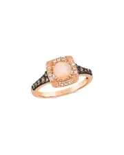 Le Vian Neopolitan Opal 14K Rose Gold 0.78 ct. tw. Diamond & Opal Ring