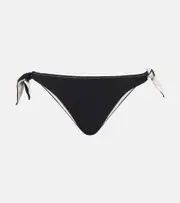 [Brunello Cucinelli] Brunello Cucinelli Monili bikini bottoms AU 14 black