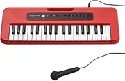 Mingzhe 37 Key Children Electronic Piano with Mini Microphone Preset 10 Demos Supports Recording Headphone/Aux in Jack Portable Multifunction Kids Keyboard Musical for Boys Girls 3+