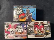 2021 & 2022 PANINI MOSAIC Football. & SELECT. FOOTBALL BLASTER BOX LOT