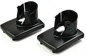 GAOHOU 2pcs M12 12V Li-ion Battery Plastic Case Box Holder Top Shell Tool for Milwaukee Black