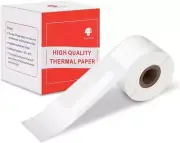 Label Maker Paper, Phomemo Jewerly Cables 11/8"x 7/8"+13/4", Black on White