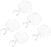 5pcs Penholder Magnifiers Folding Diamond Sticky Pen Holder Reading Magnifying Lens for Drill Pen Painting