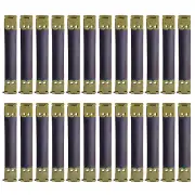 24Pcs Metal Internal Flex Frame, 9cm/3.5" Purse Frame Handbag Hinges, Bronze