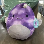 Squishmallows 14" Easton Anglerfish Soft Purple Plush New With Tag