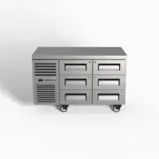 Skope ReFlex 6 Drawer Underbench GN 1/1 Fridge - Under Bench Fridges (RF7.UBR...