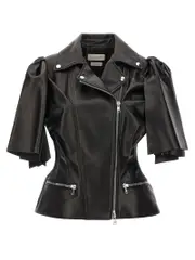 [Alexander Mcqueen] Alexander Mcqueen-Bow Knot Gilet Nero-Donna 38IT Black