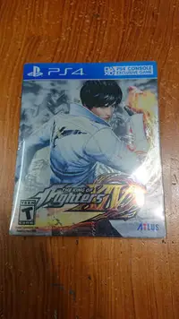 在飛比找Yahoo!奇摩拍賣優惠-PS4 拳皇 14 格鬥天王 鐵盒版 英文版 光碟無刮